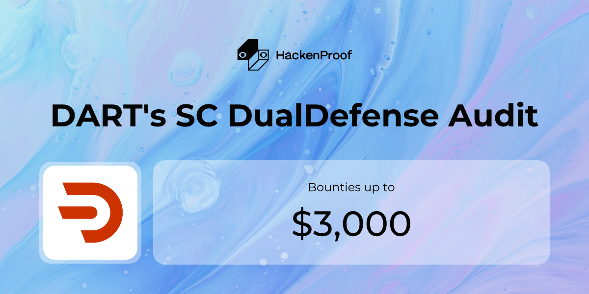DART's SC DualDefense Audit: Program Info | HackenProof