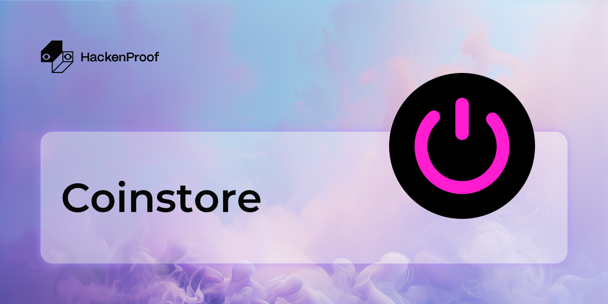 Coinstore | HackenProof