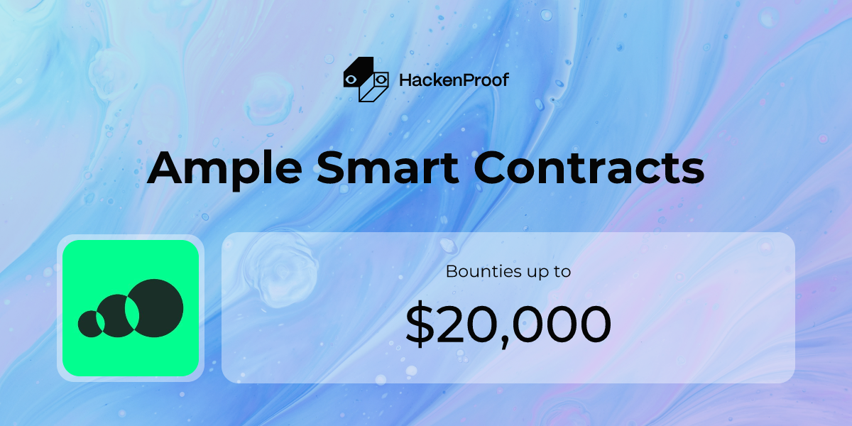 Ample Smart Contracts: Program Info | HackenProof