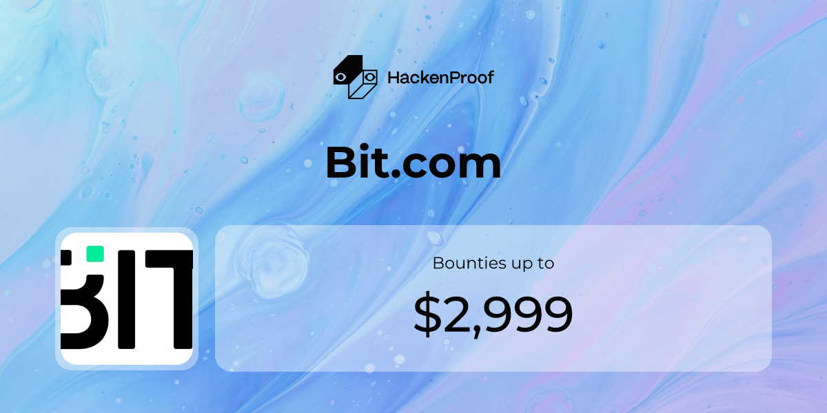 Bit.com: Program Info | HackenProof