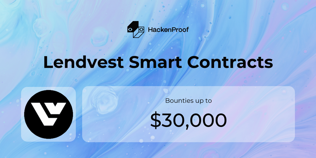 Lendvest Smart Contracts: Program Info | HackenProof