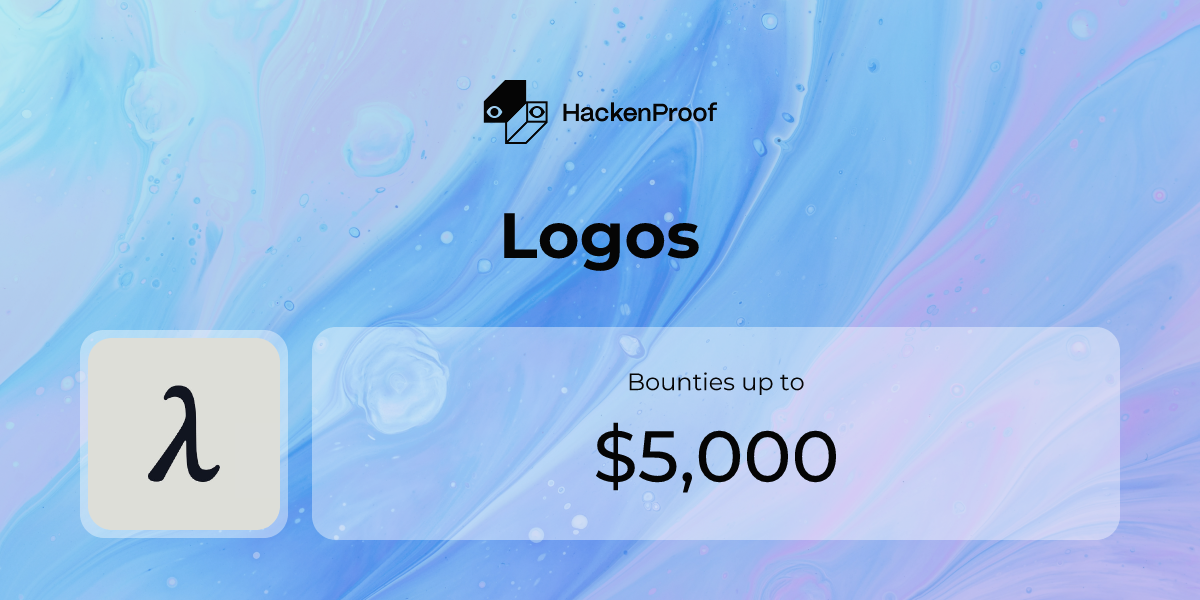 Logos: Program Info | HackenProof