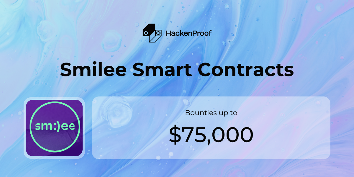 Smilee Smart Contracts: Program Info | HackenProof